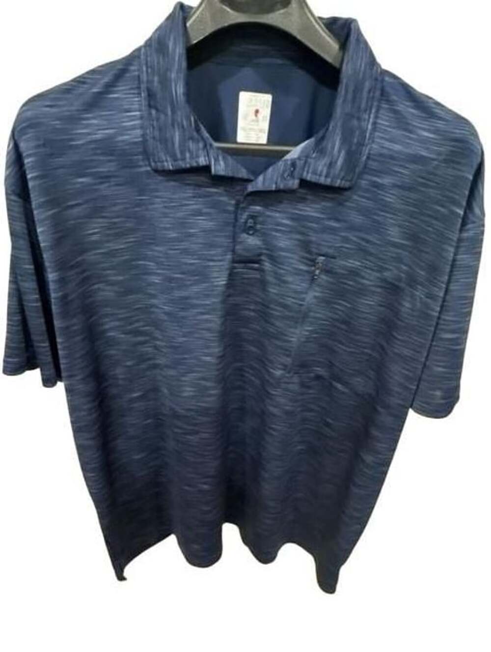 RedHead Polo Shirt Size 3XL Blue Heather Pocket